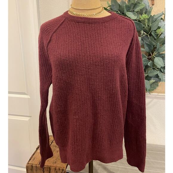 Banana Republic Sweaters - Banana Republic Plum Fine Italian Yarn by Filpucci Wool Sweater M